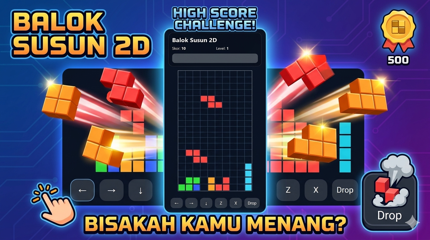 Balok Susun 2D